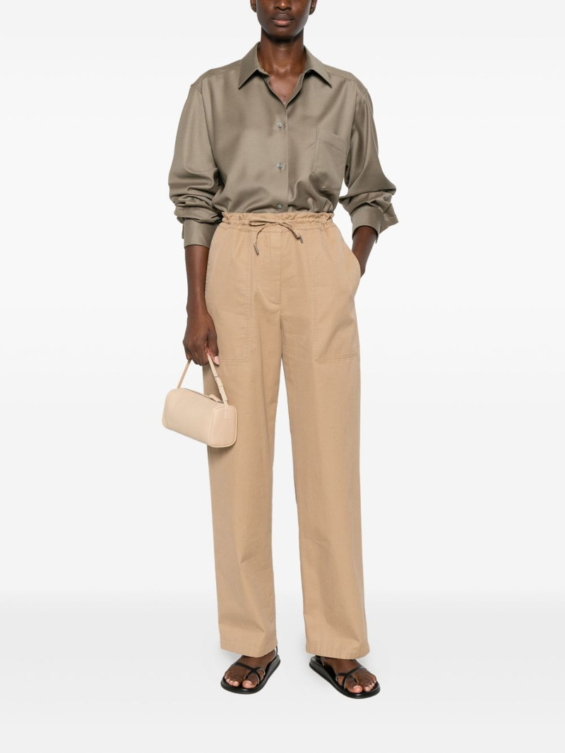 The Row Mende drawstring-waist trousers outlook