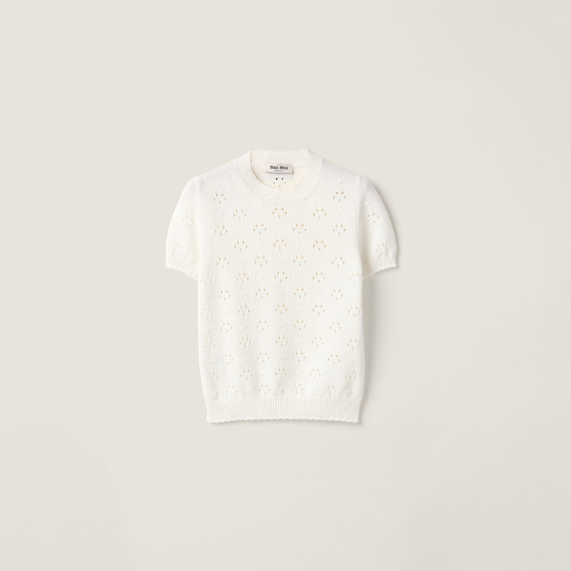 Cotton crew-neck sweater 1