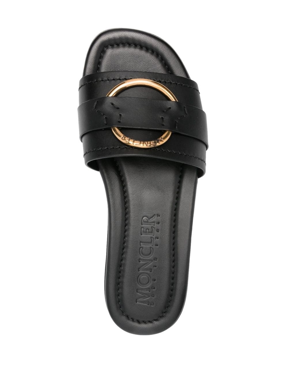 Bell leather slides - 4
