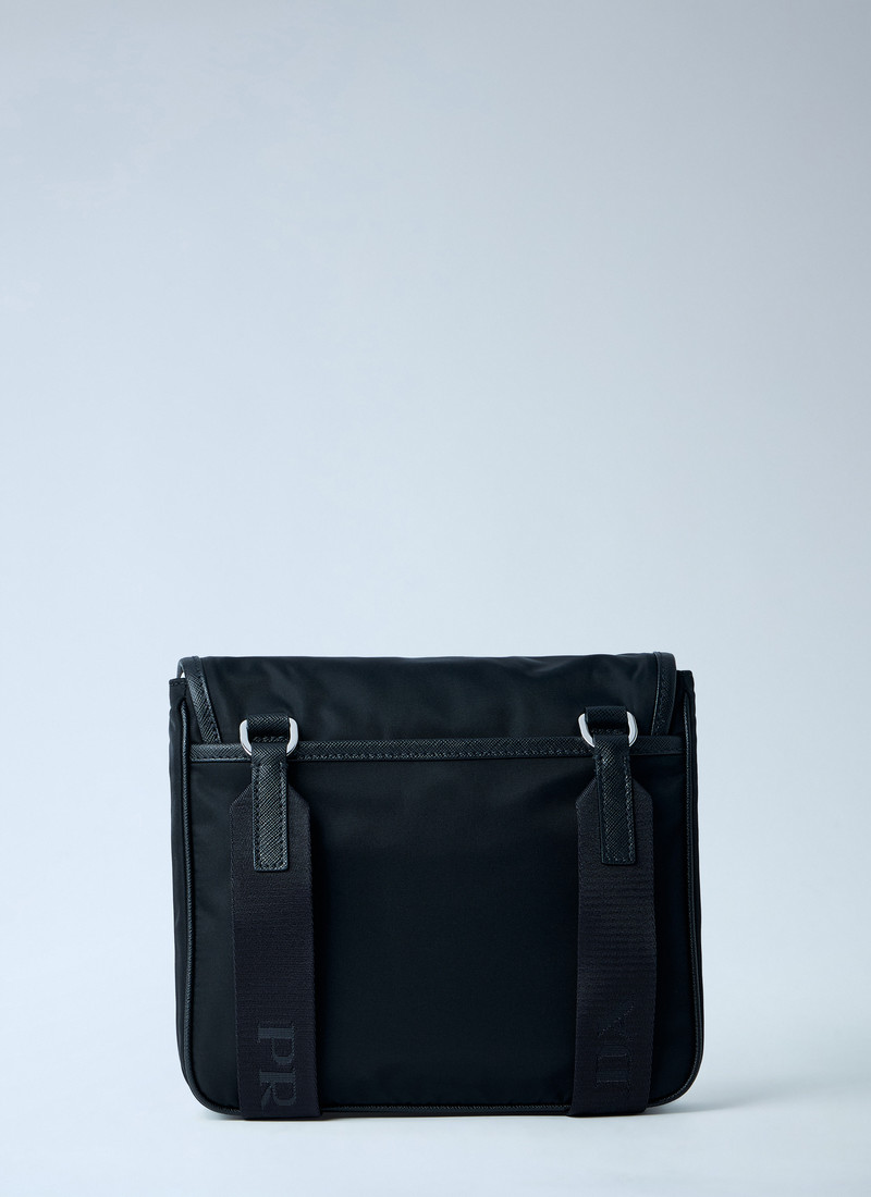 Prada Re-Nylon and Saffiano Leather Shoulder Bag outlook