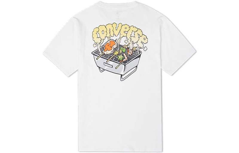 Converse Converse Summer Cookout T-Shirt 'White' 10021513-A01 outlook