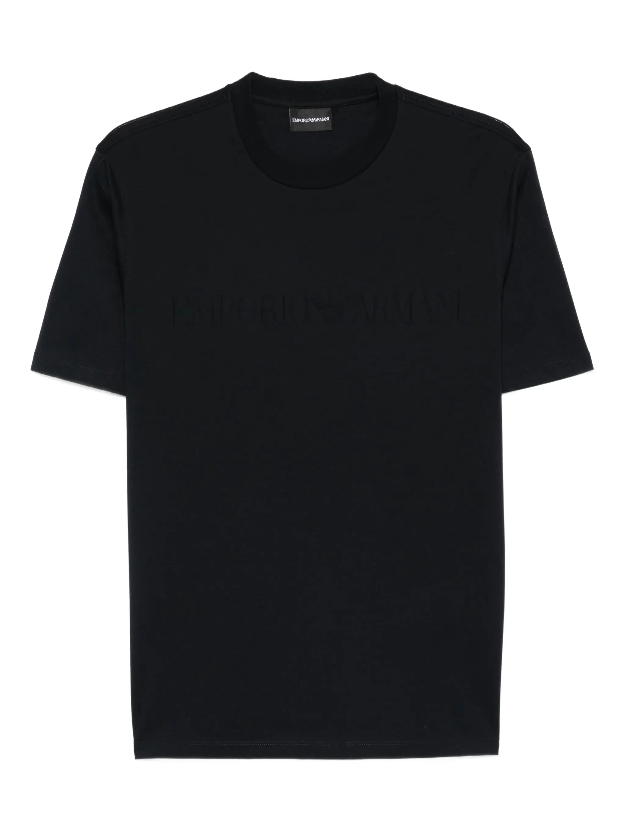 Emporio Armani Embossed Crew-neck T-shirt - 1