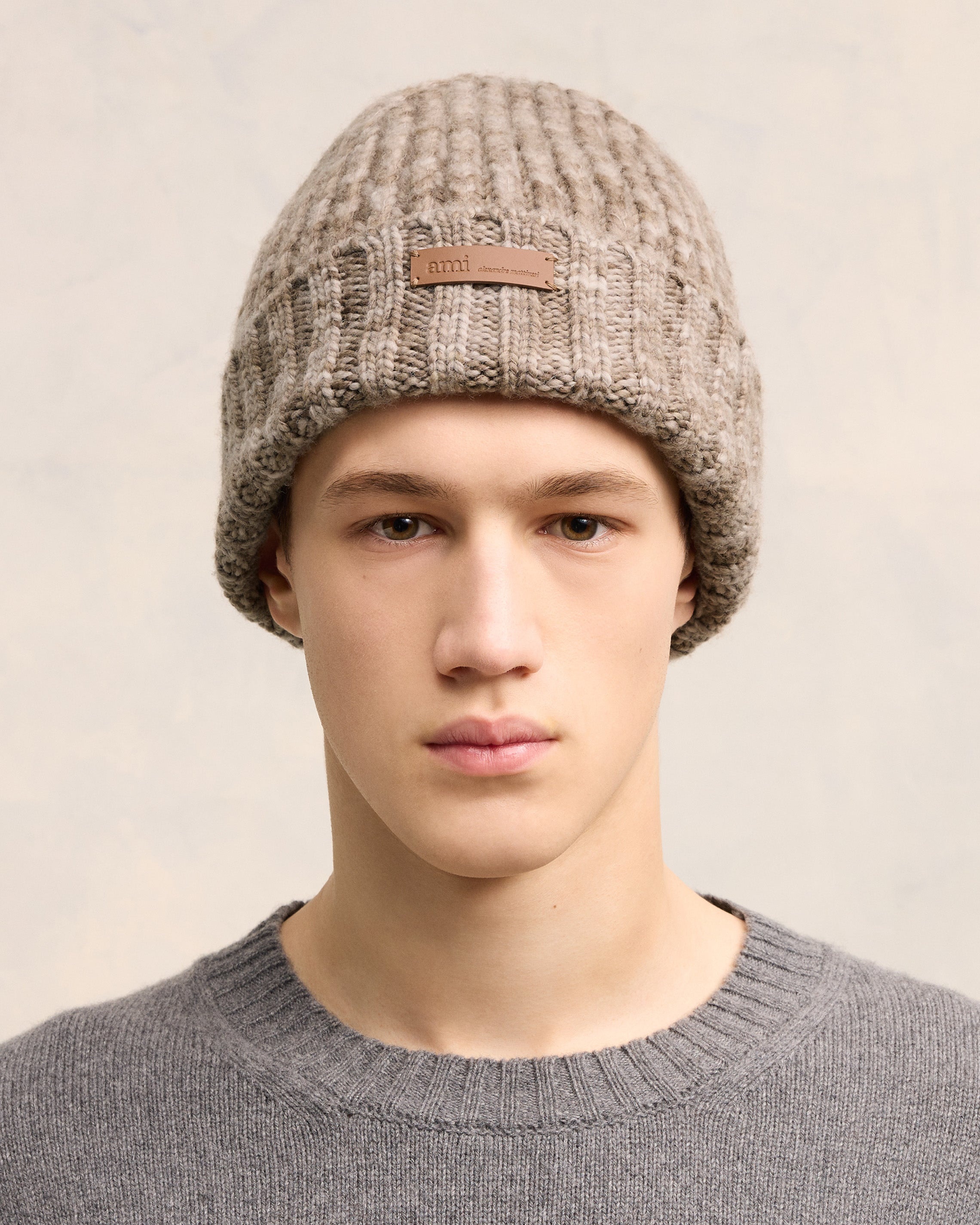 RIBBED BEANIE - 2