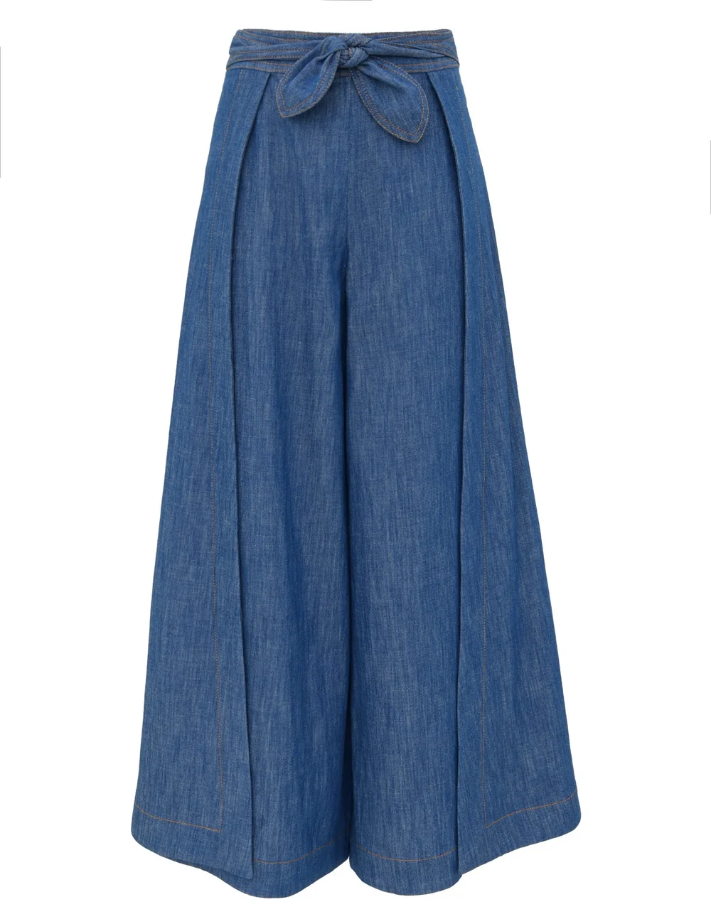 ECHO DENIM WRAP PANT - 1