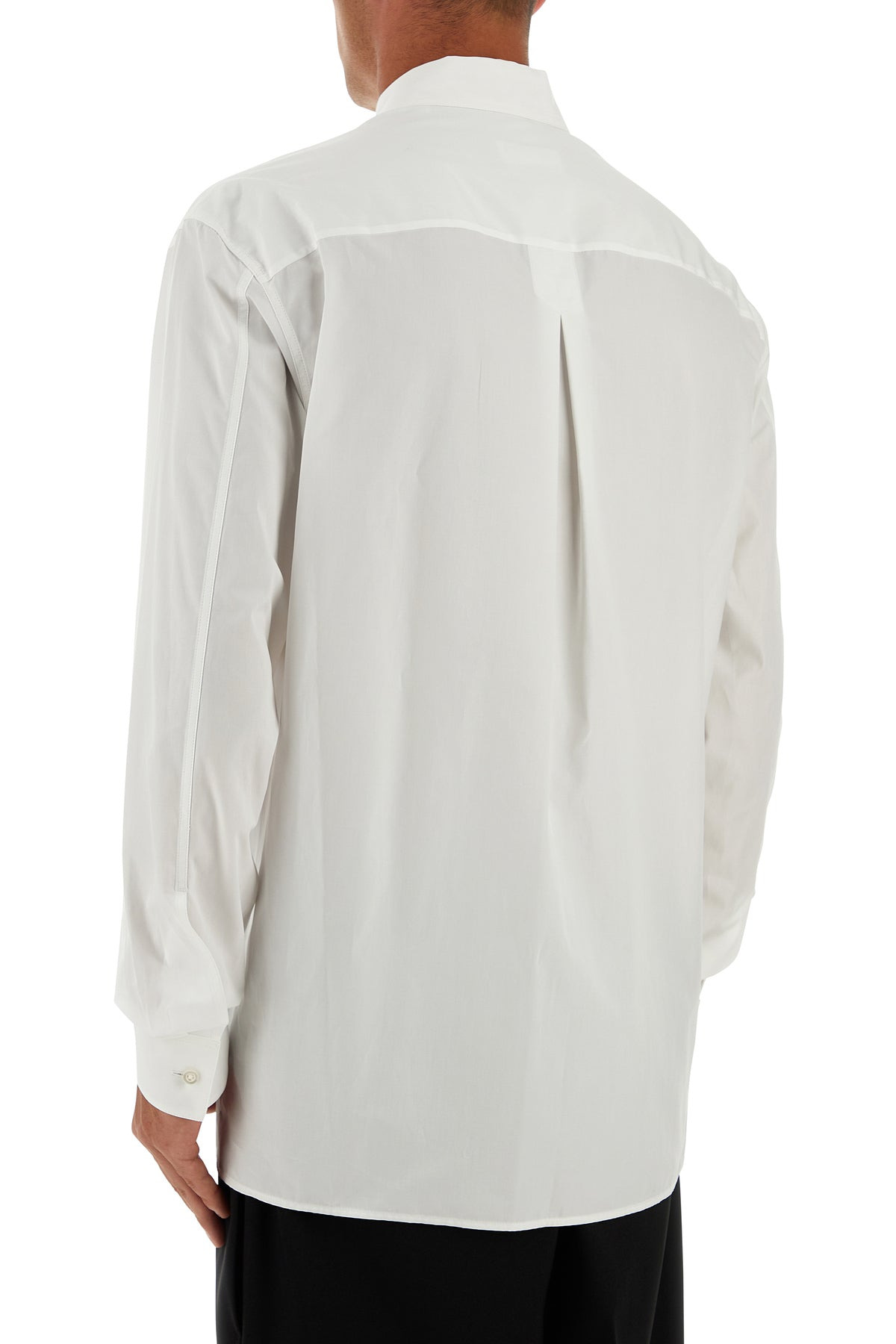 White poplin shirt - 4