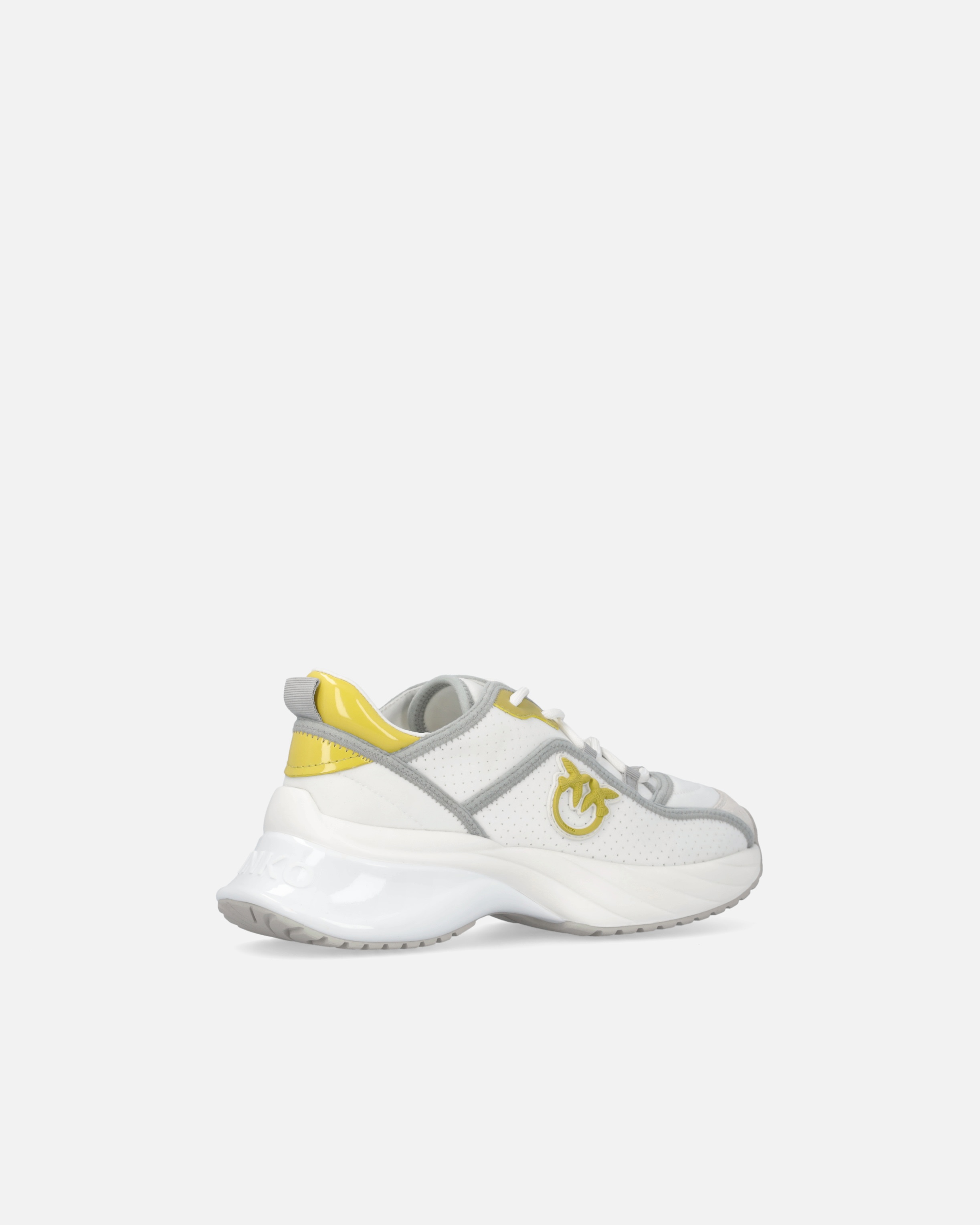 ARIEL PERFORATED SNEAKERS WITH BIRD LOGO - 3