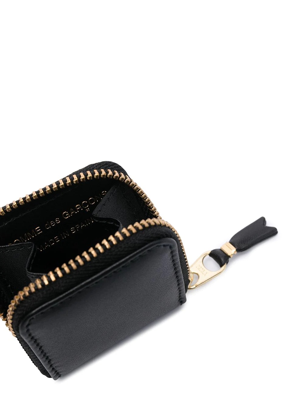 mini zip-around leather wallet - 3
