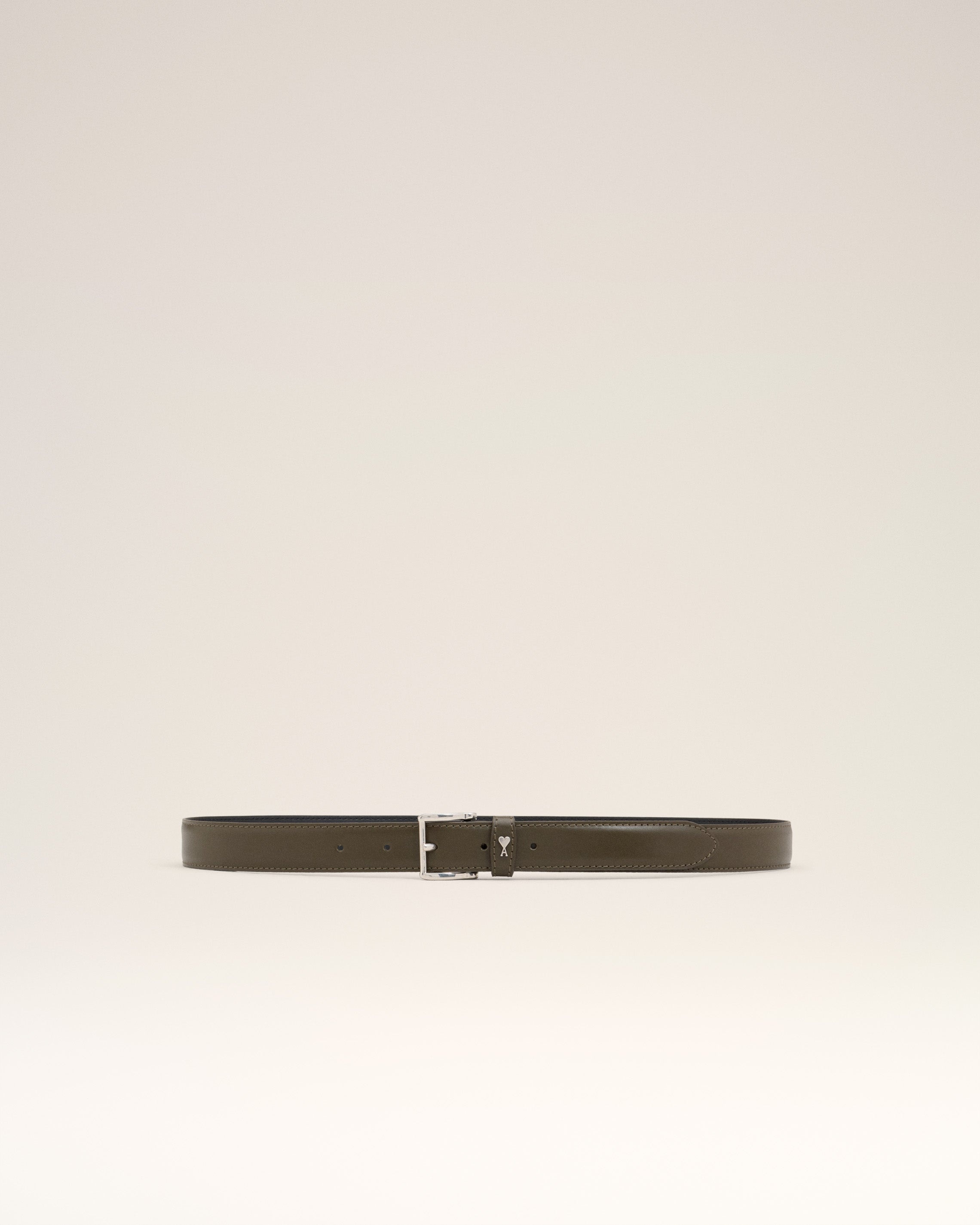 GREEN LEATHER PARIS PARIS BELT - 1