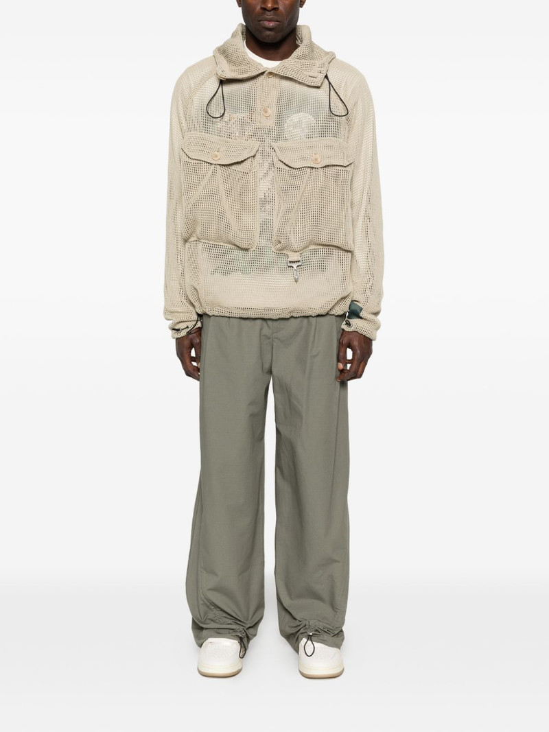 REESE COOPER® ripstop pleated trousers outlook