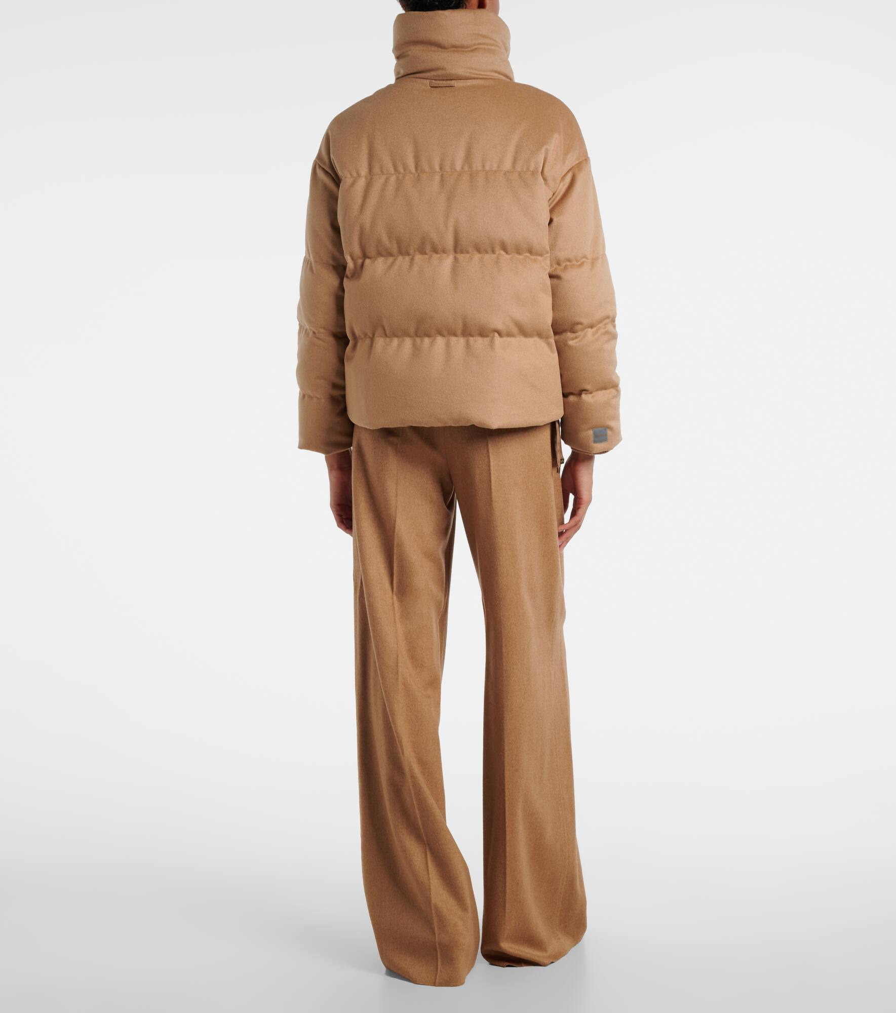 Diego reversible camel hair down jacket - 3