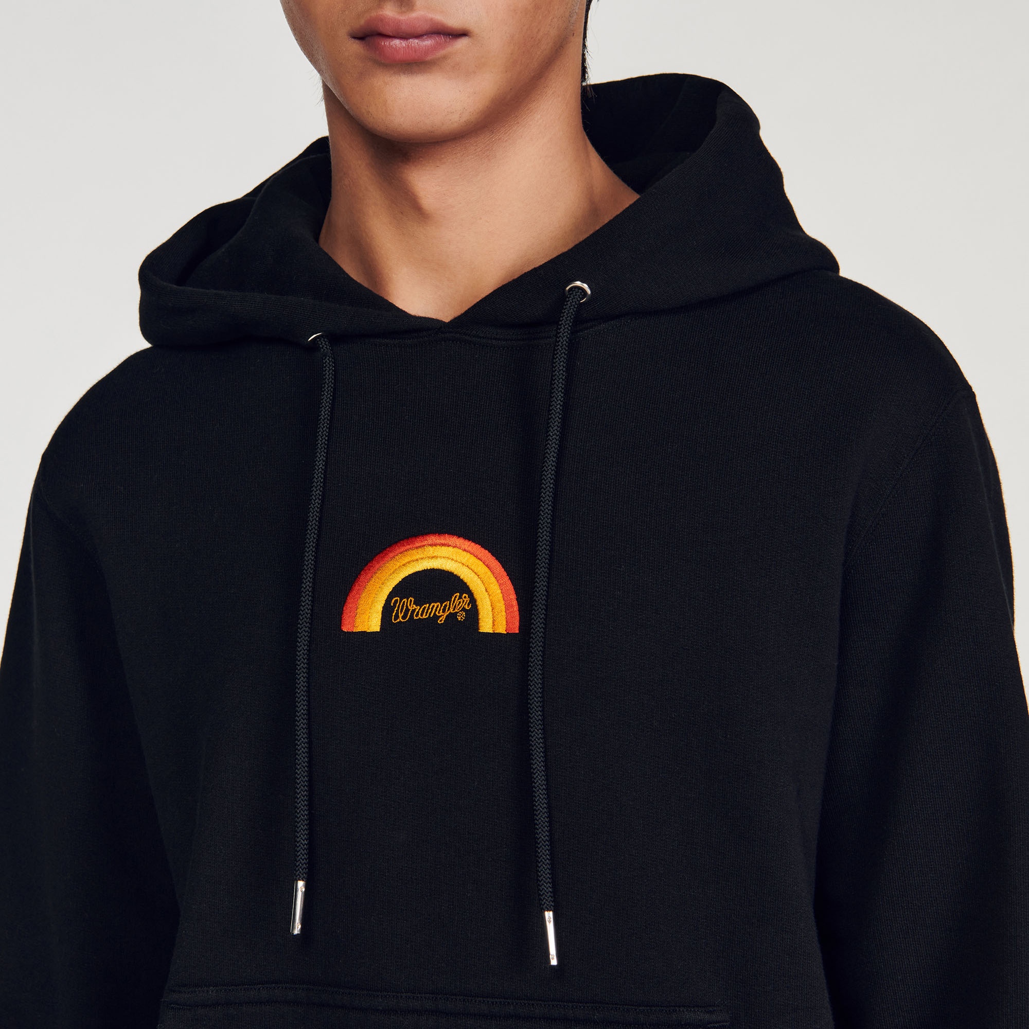 Fleece hoodie SANDROxWRANGLER - 4
