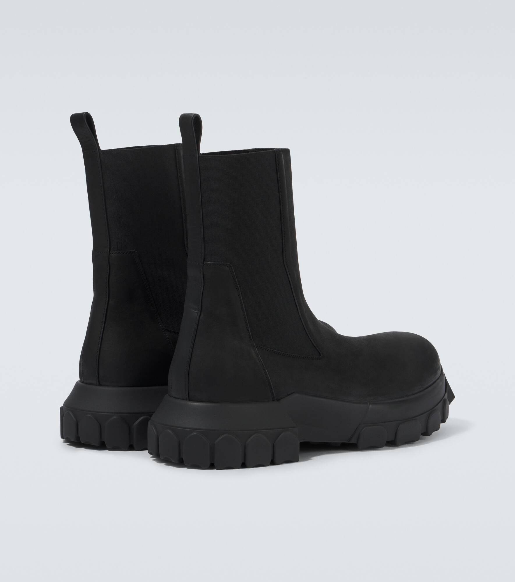 Beatle Tractor suede Chelsea boots - 6