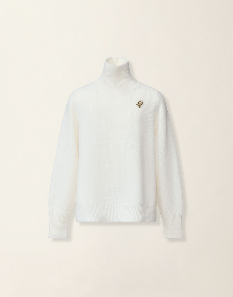Turtleneck merino wool sweater 1