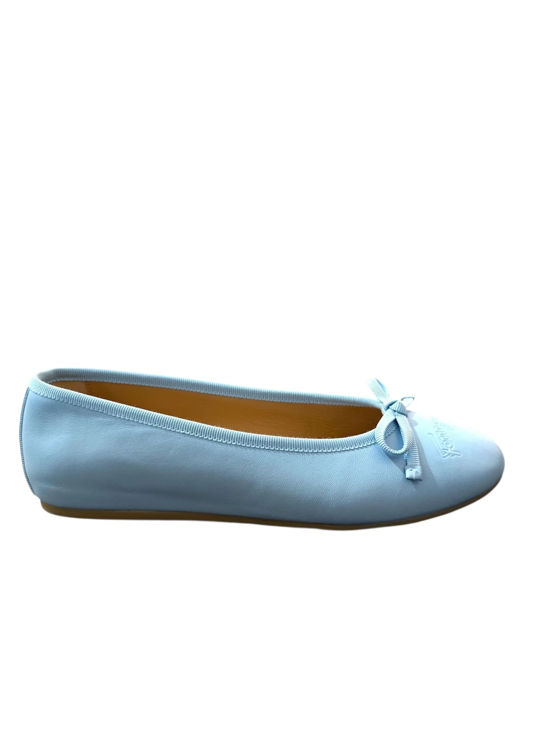 Ferragamo Newballet Bow Leather Ballet Flats - 1