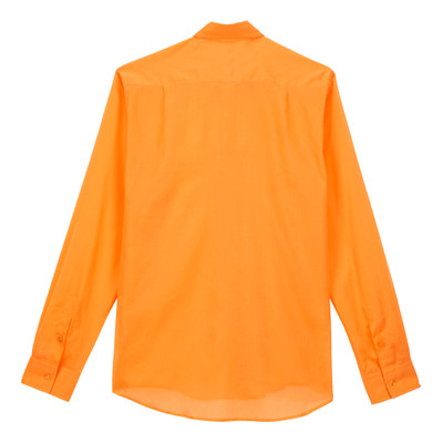 Vilebrequin Unisex Cotton Voile Lightweight Shirt Solid outlook