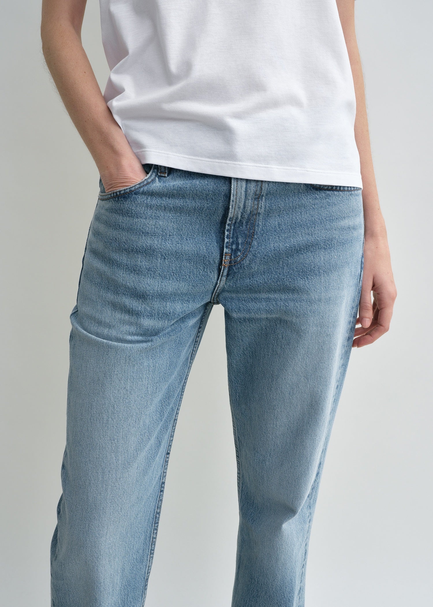 Low straight denim true vintage - 5