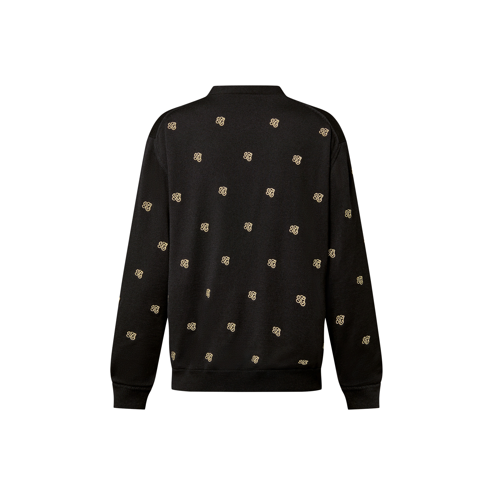 Embroidered Wool Cardigan - 3