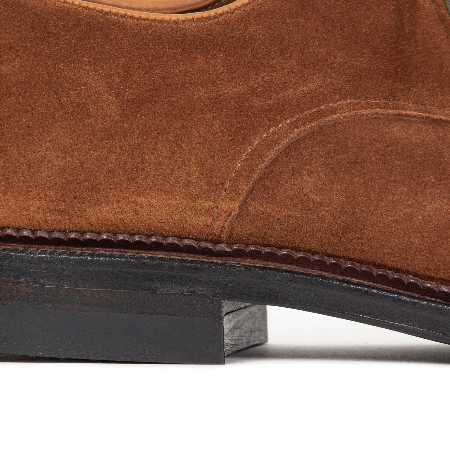 Savoy - Chestnut Janus Calf Suede - 6