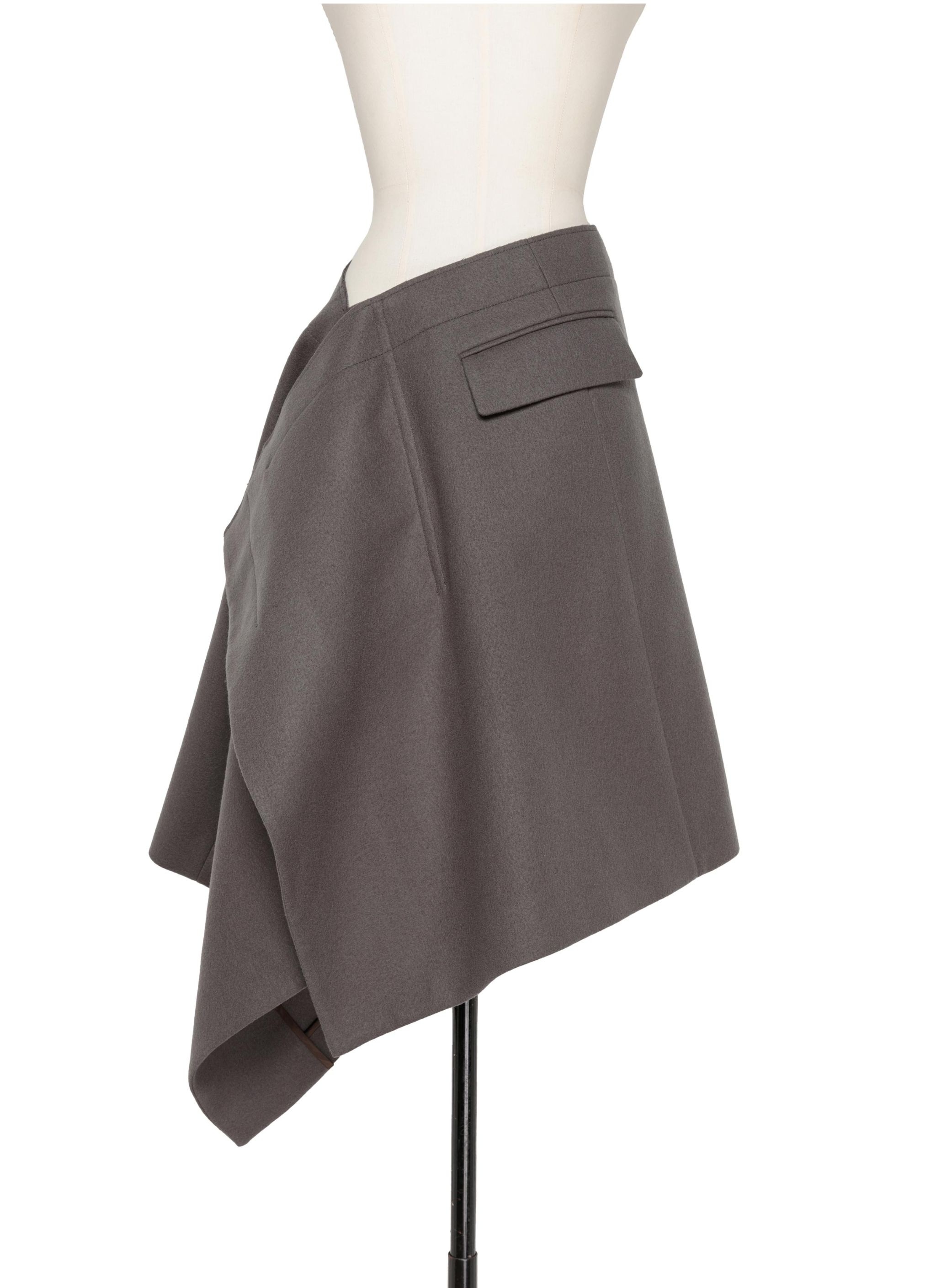 Wool Melton Skirt - 1