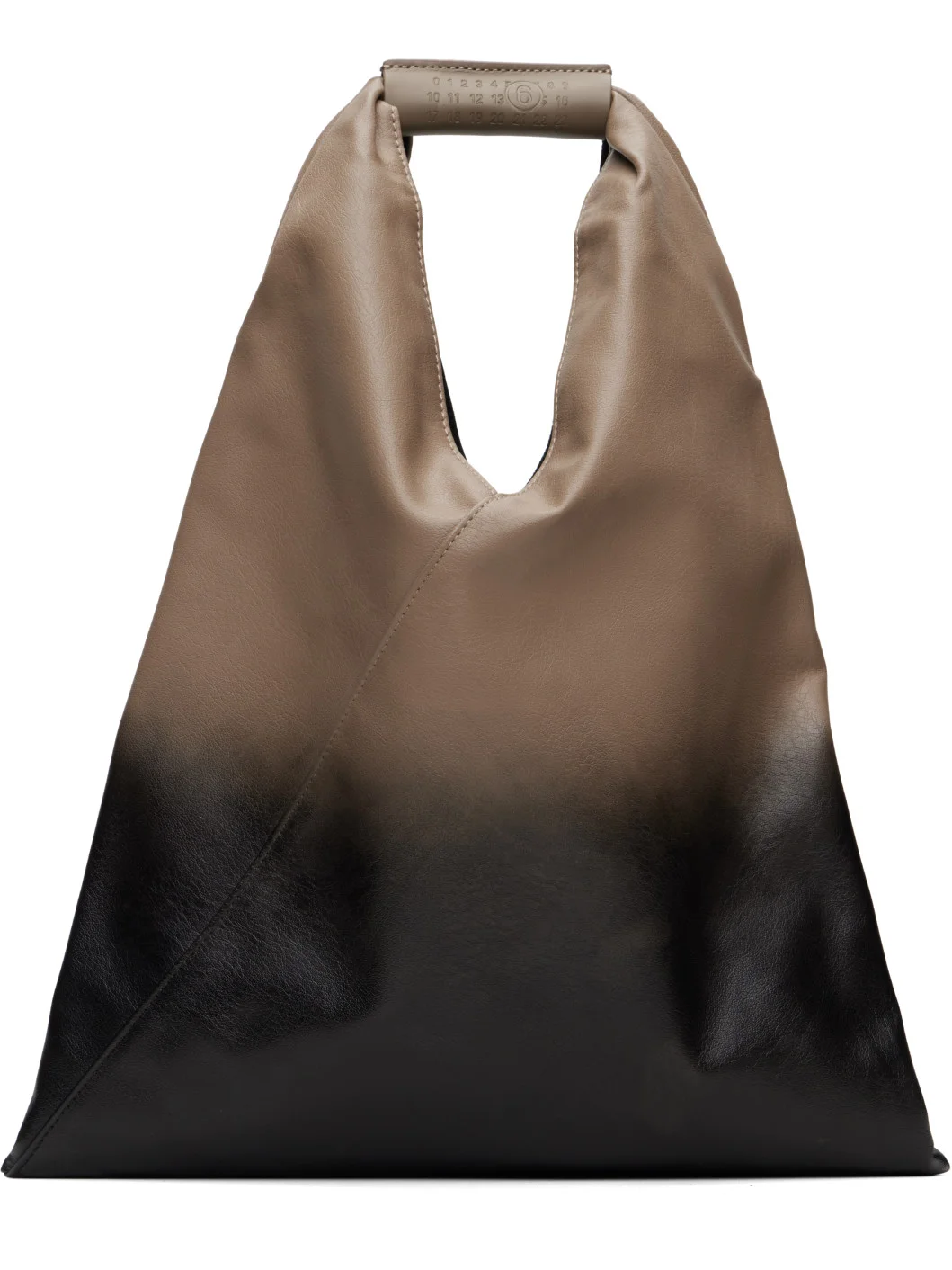 Black & Taupe Classic Small Tote - 1