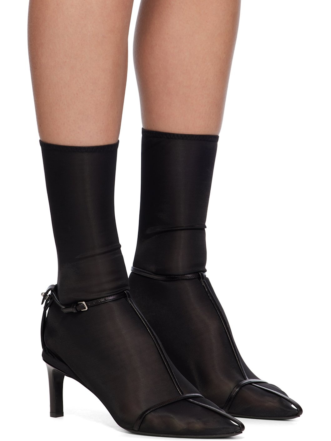 Black Ankle Boots - 4