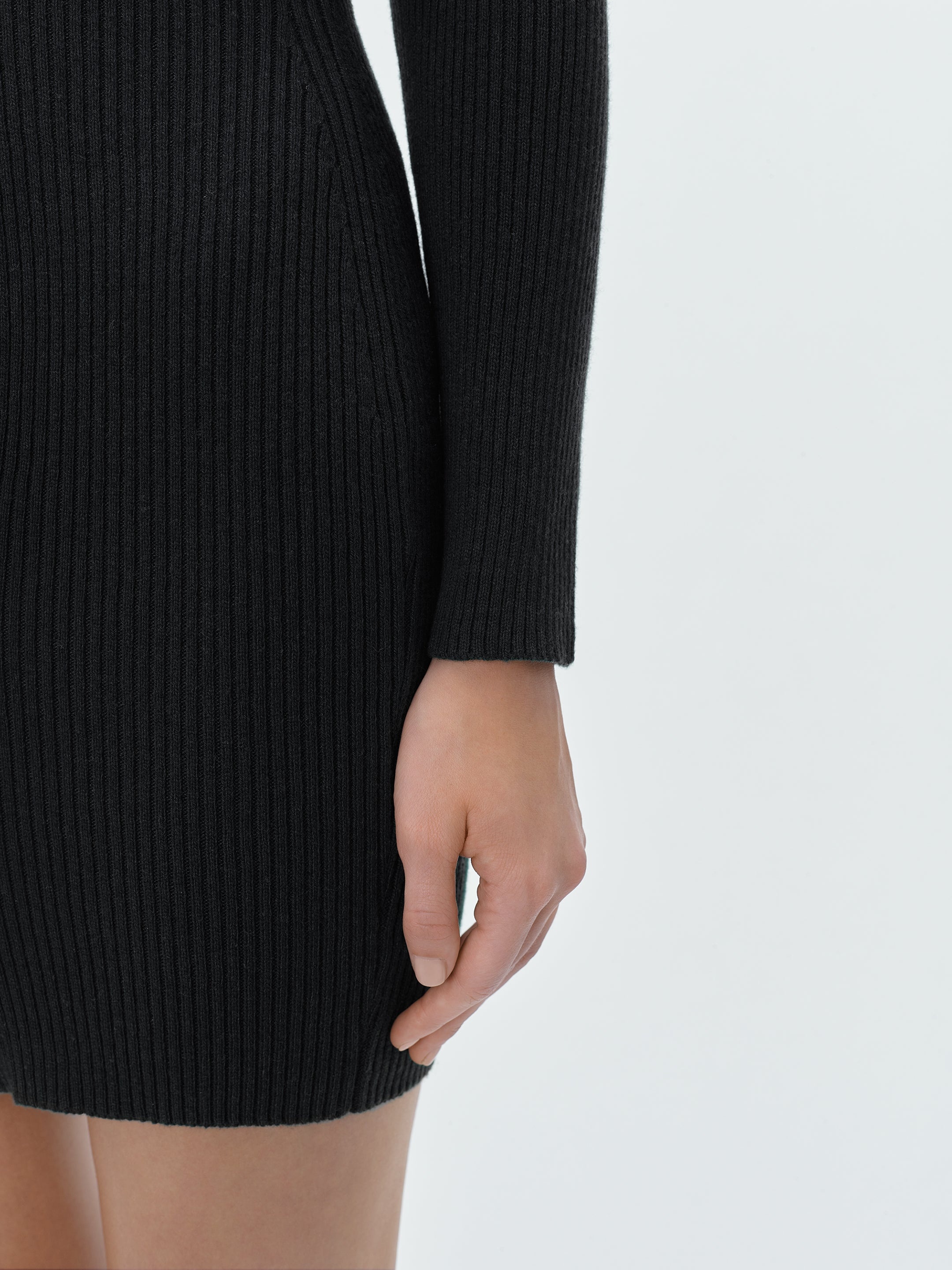 AMIRI STACK KNIT MINI DRESS - 8