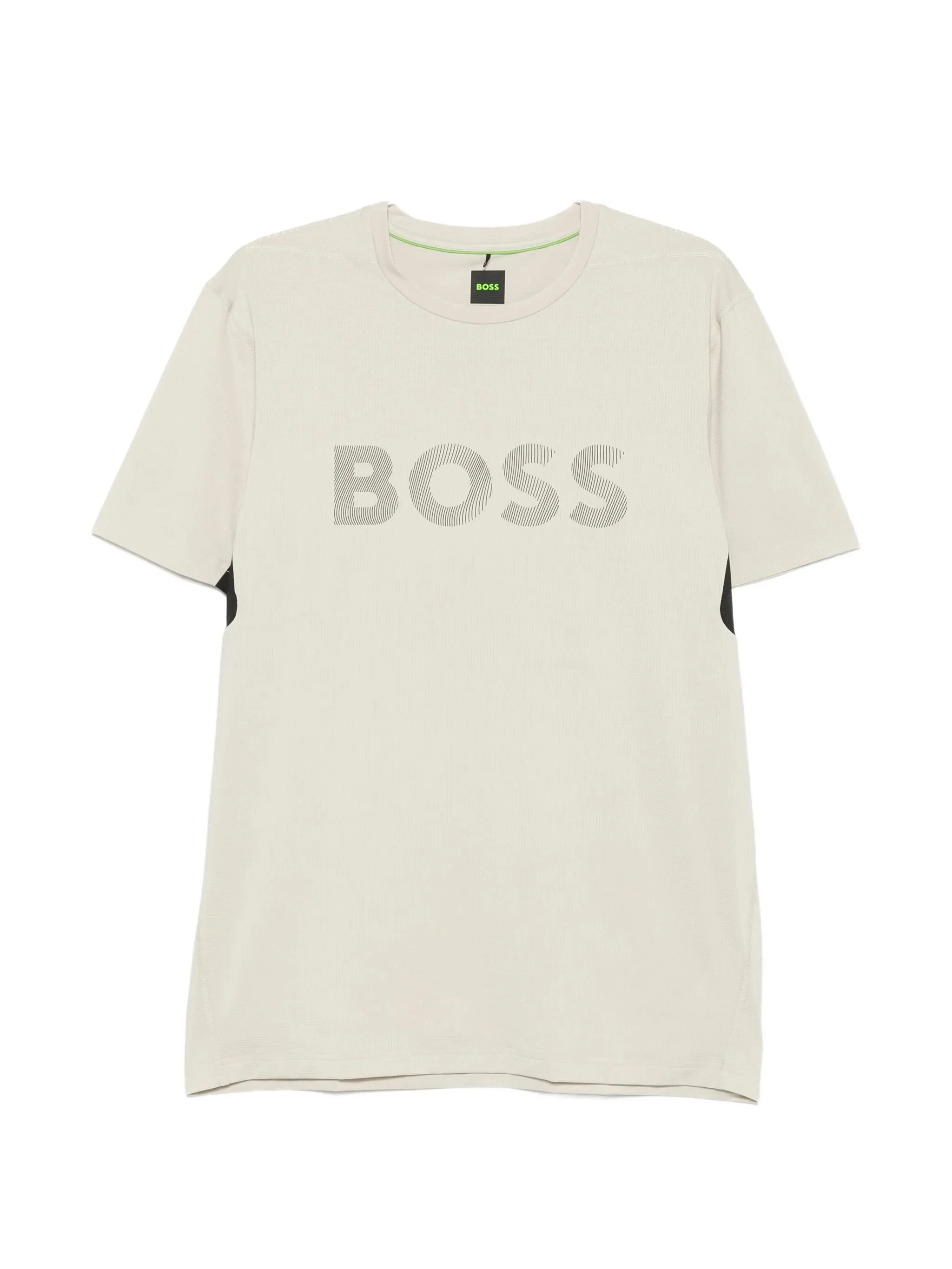 Boss Logo-print Panelled T-shirt - 1