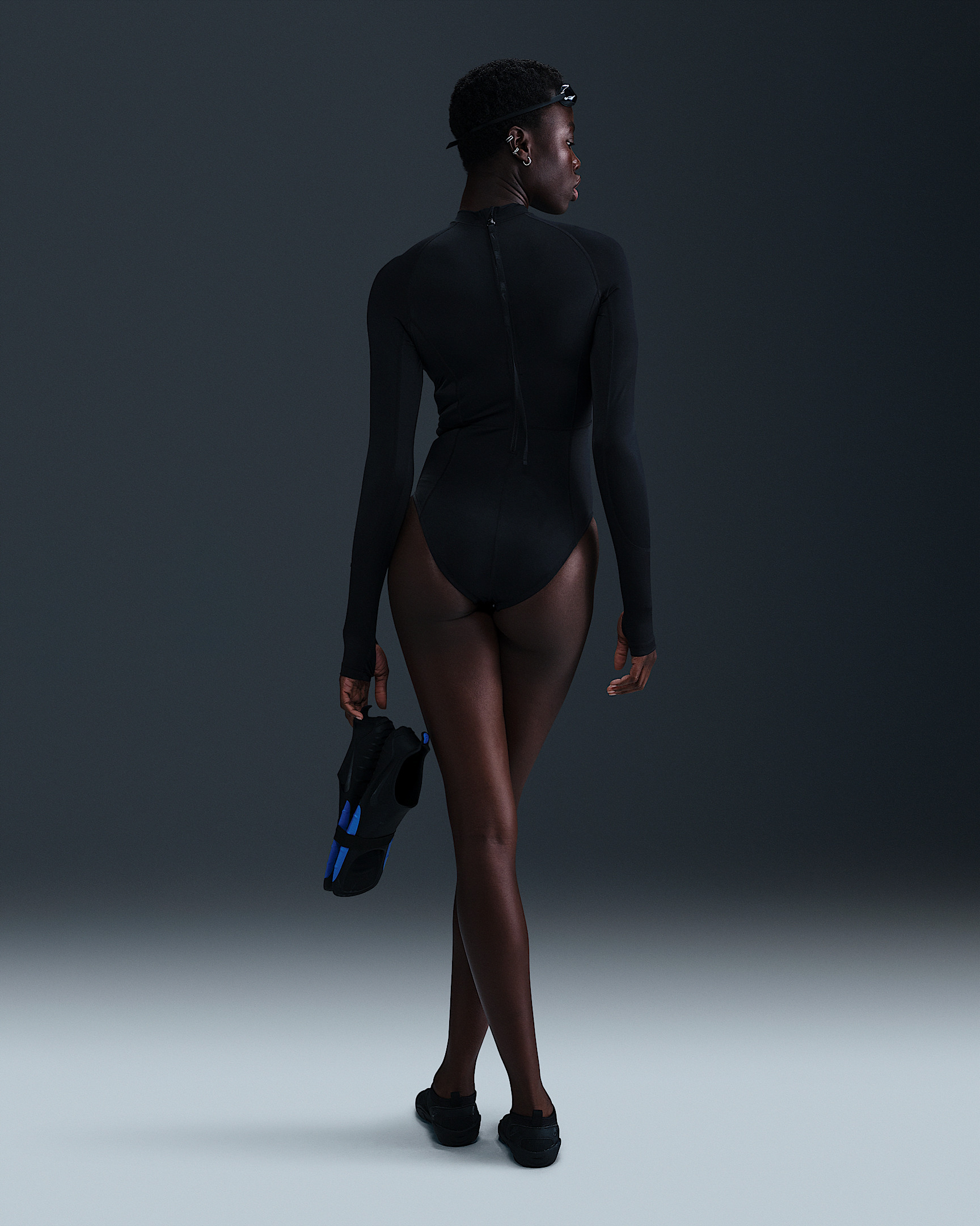 Nike Swim Fusion Women's HydraLock Long-Sleeve One-Piece (CB) - 4