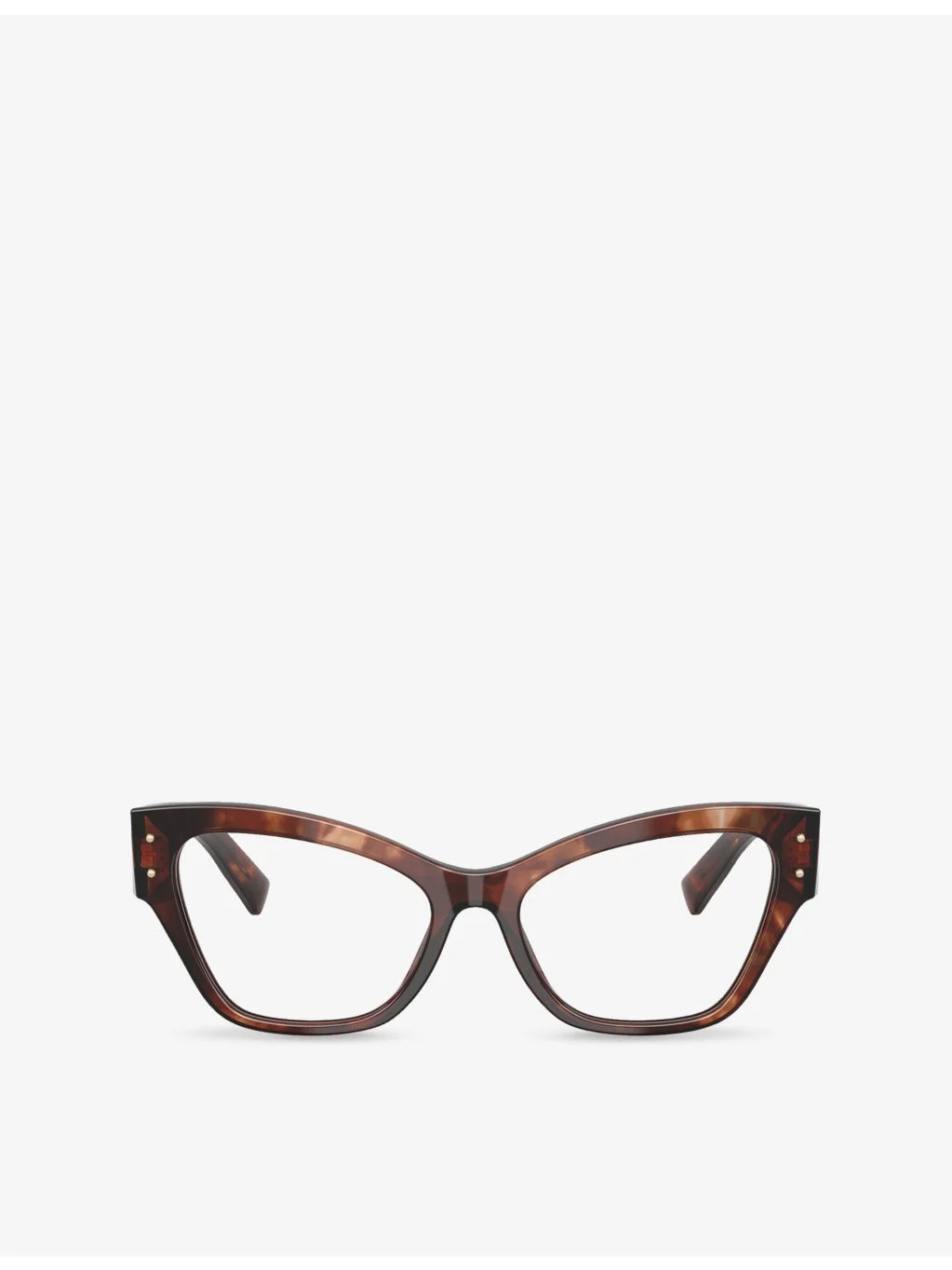 DG3404 Irregular-Frame Tortoiseshell Optical Glasses - 1