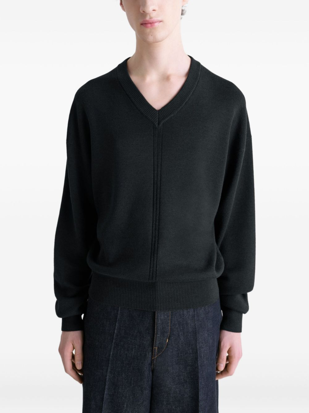 V-neck sweater - 3