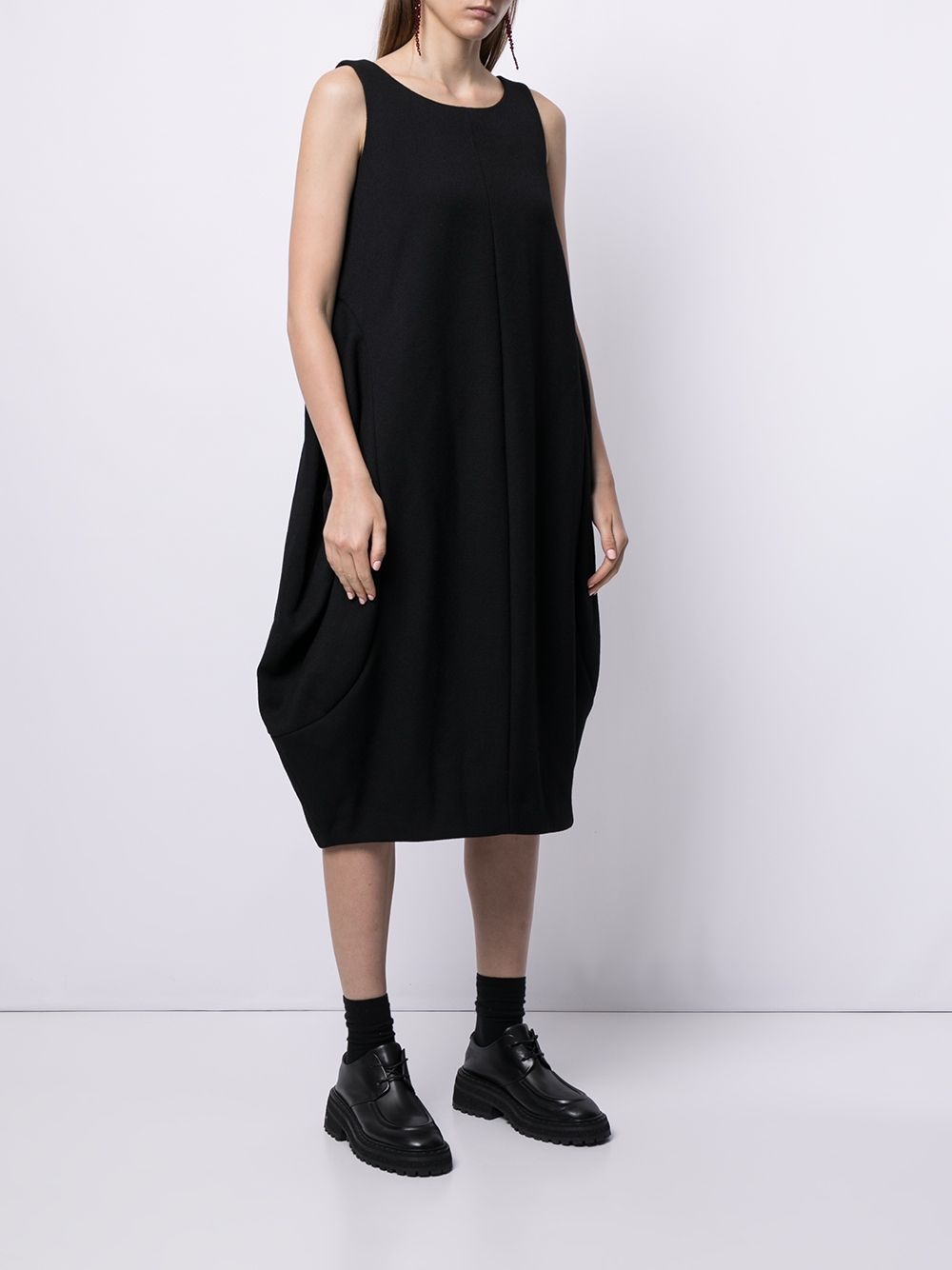 sleeveless shift dress - 4