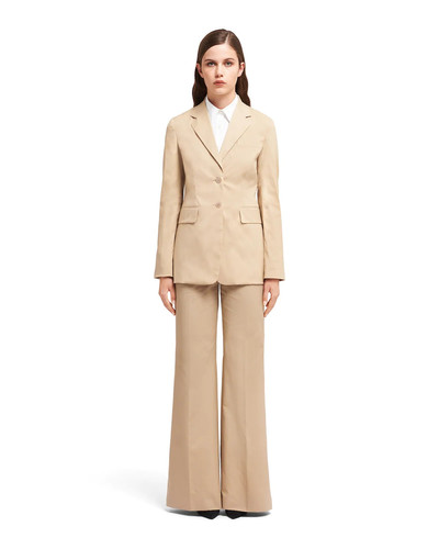 Prada Stretch cotton poplin jacket outlook