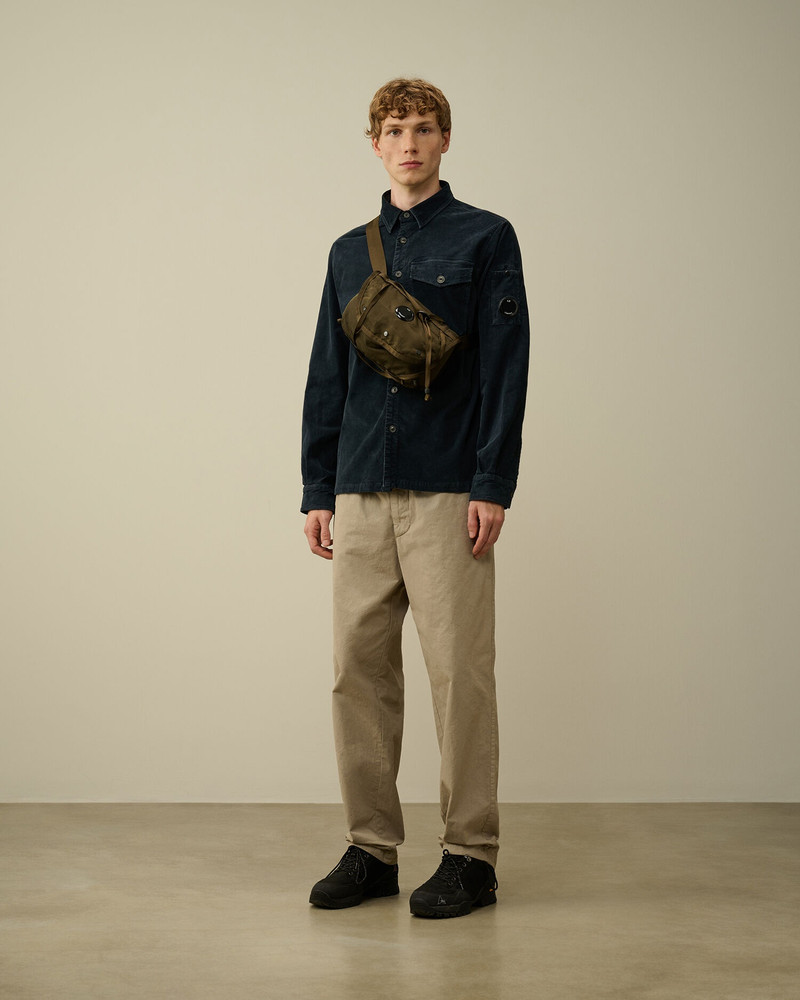 Corduroy Lens Buttoned Shirt 6