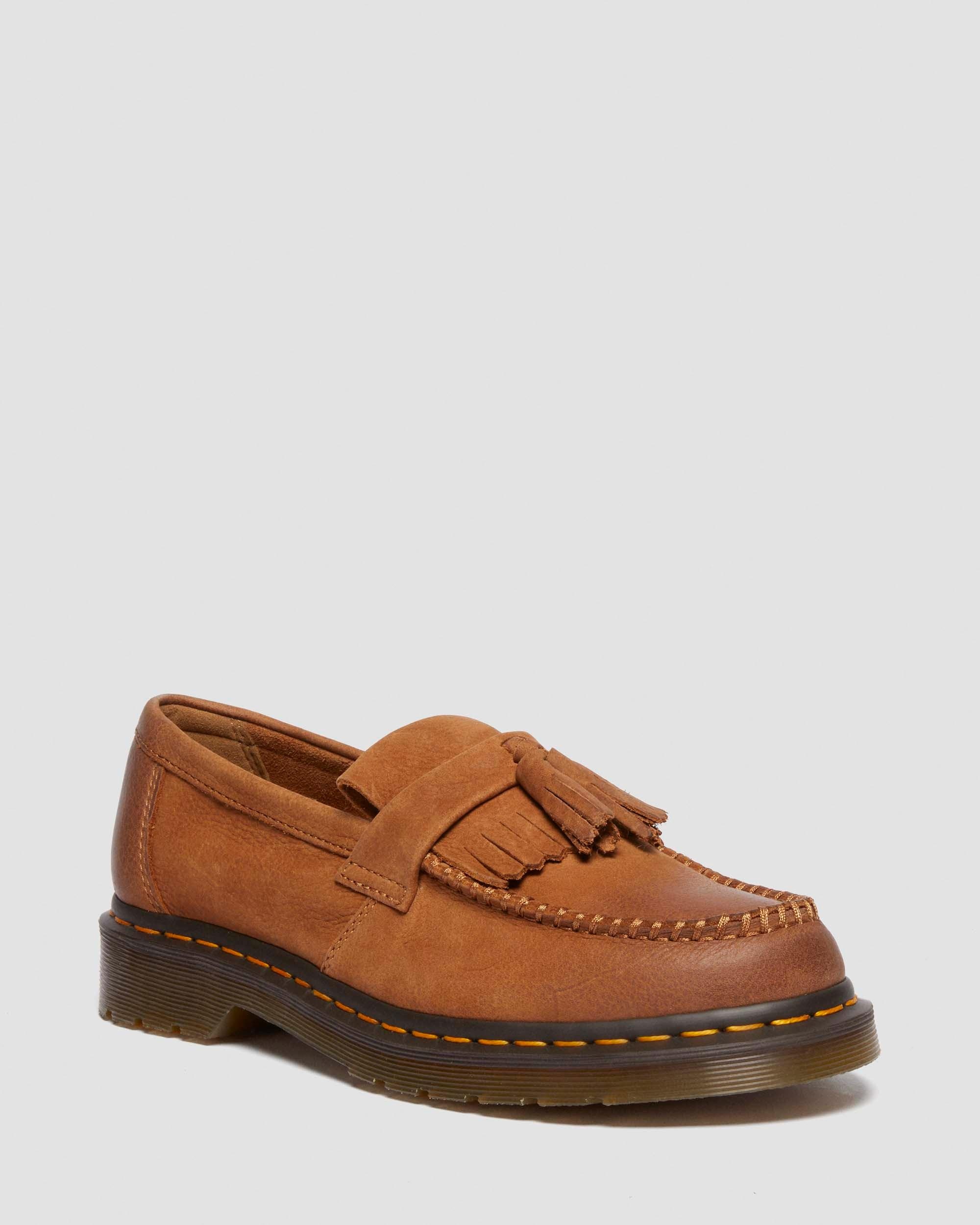 Adrian Nubuck Leather Tassle Loafers - 5