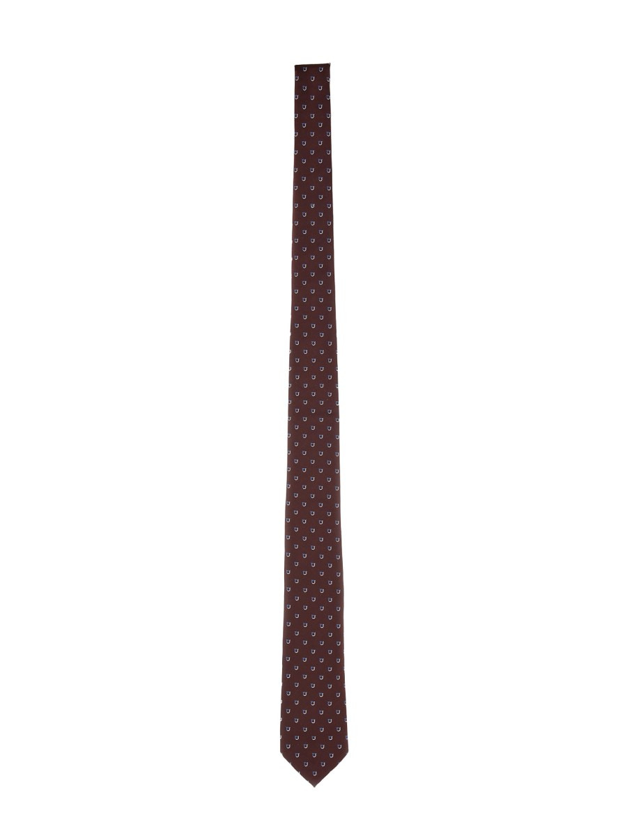 TWO-TONE GANCINI JACQUARD TIE - 1
