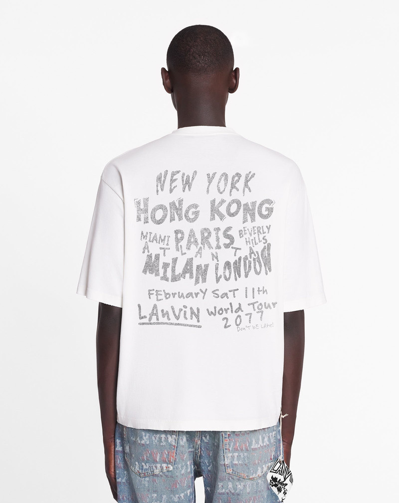 LANVIN X FUTURE UNISEX LOOSE-FIT PRINTED T-SHIRT 4