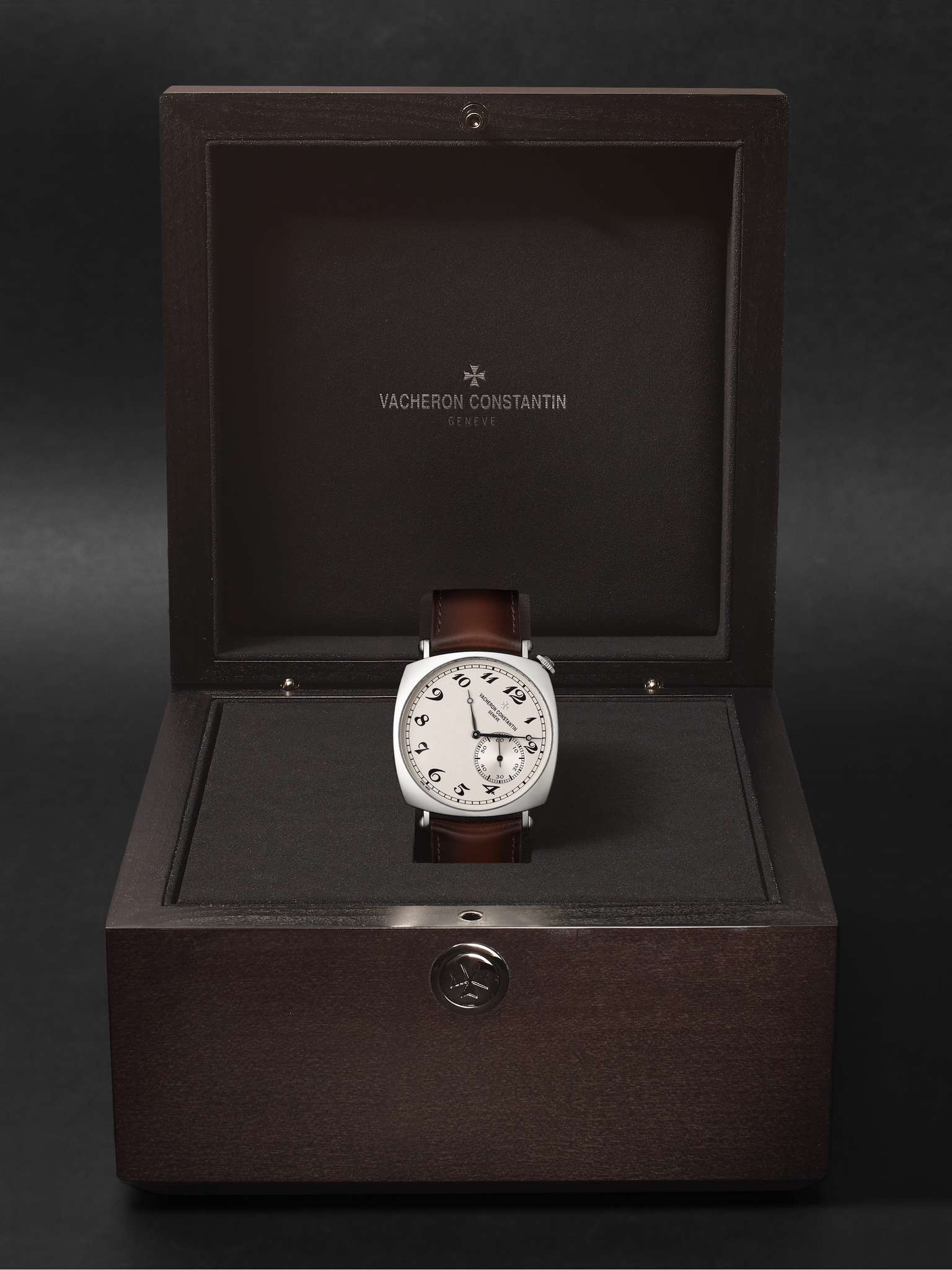 Historiques American 1921 Hand-Wound 40mm 18-Karat White Gold and Leather Watch, Ref. No. 82035/000G - 9