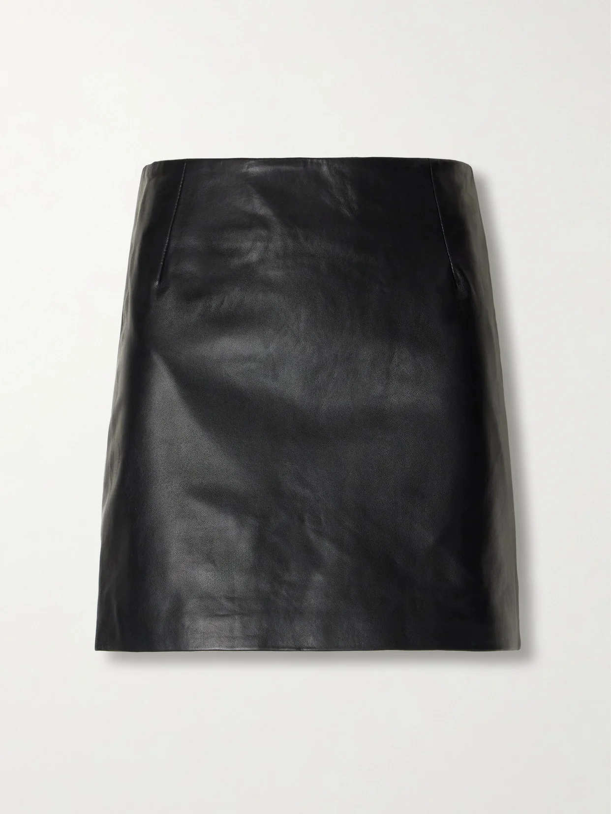 Leather Mini Skirt - 1