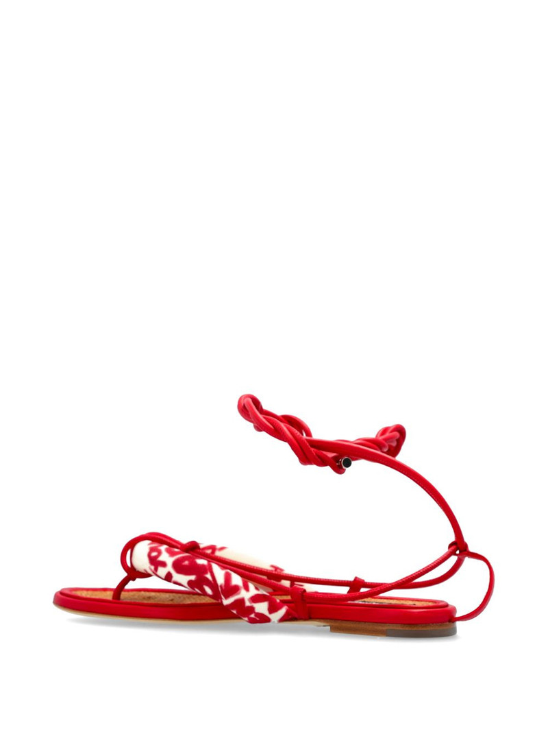 Rebel Hibiscus sandals 3