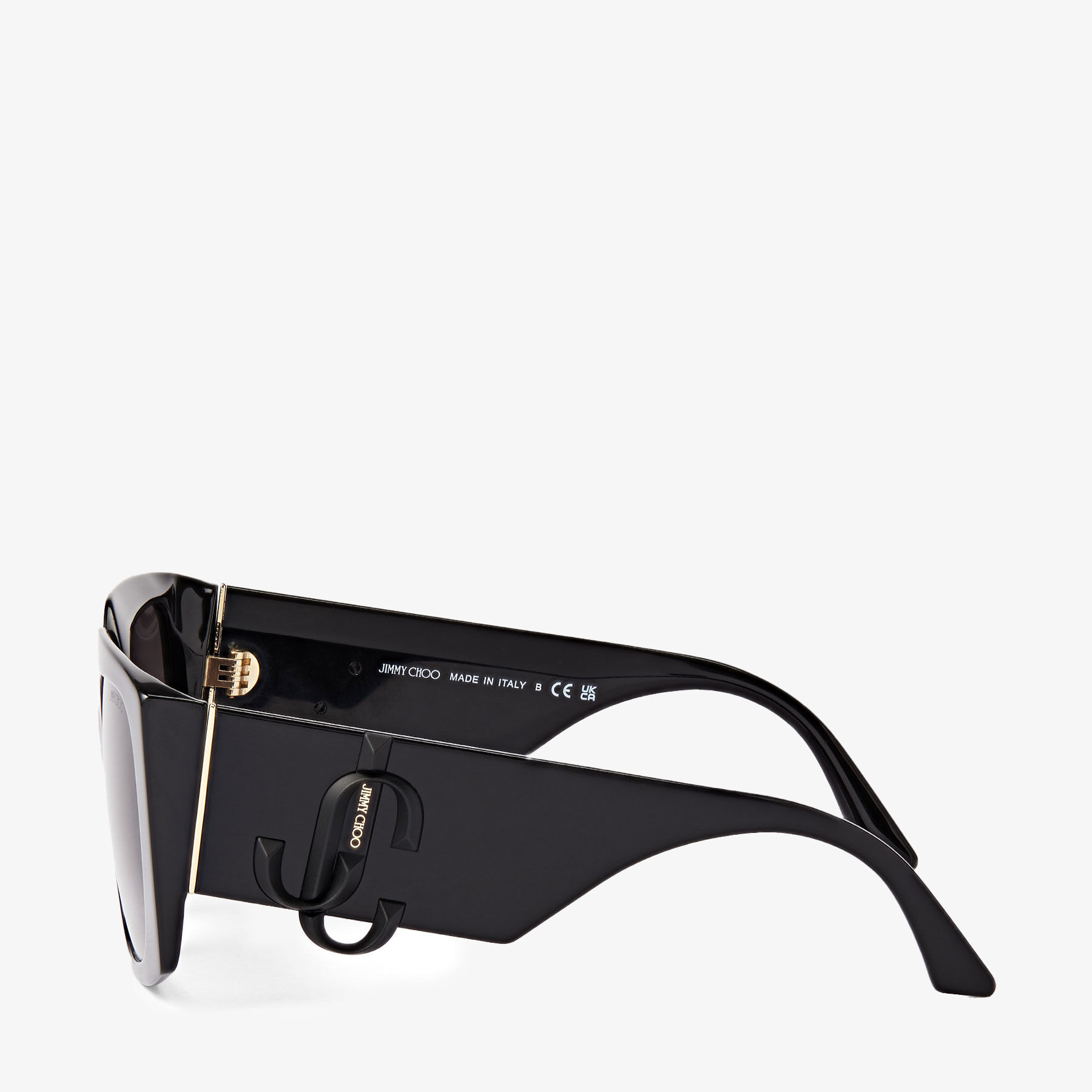 Ariana
Black Square Frame Sunglasses - 3