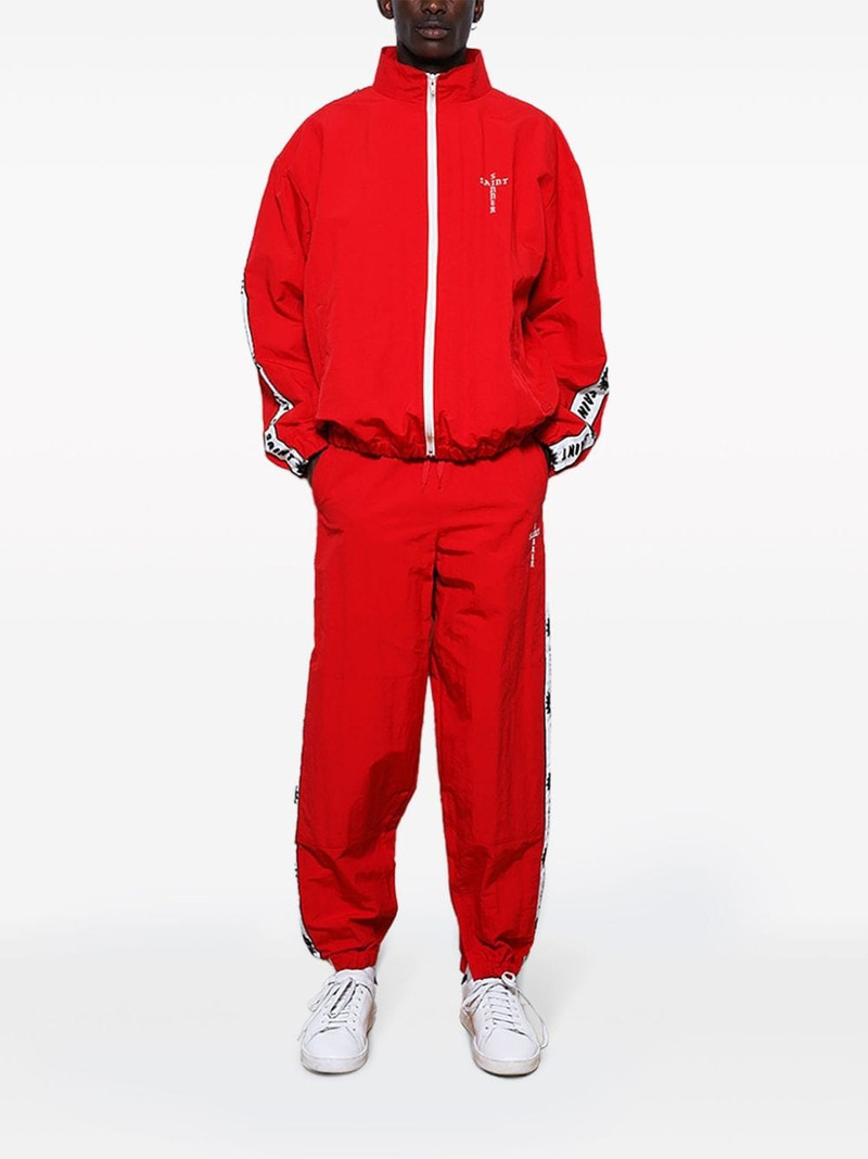 SAINT M×××××× logo-tape track pants outlook