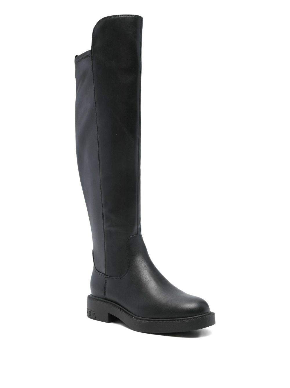 zip-up knee-high  boots - 2