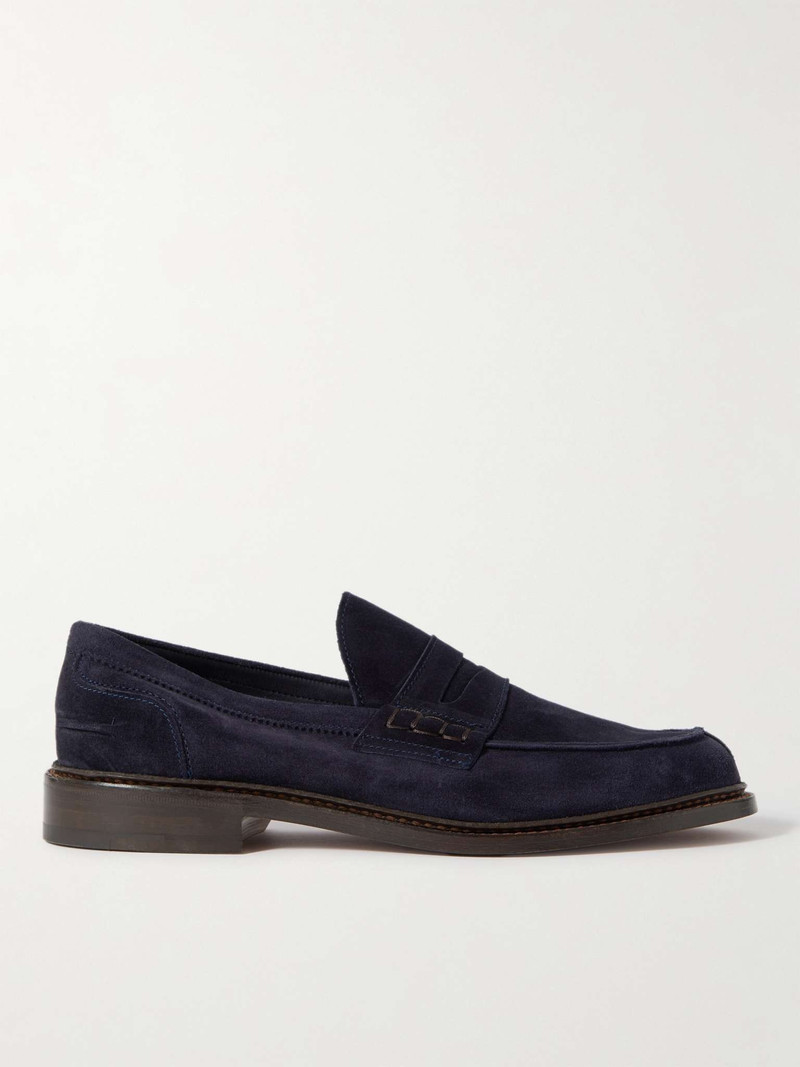 Adam Suede Penny Loafers - 1