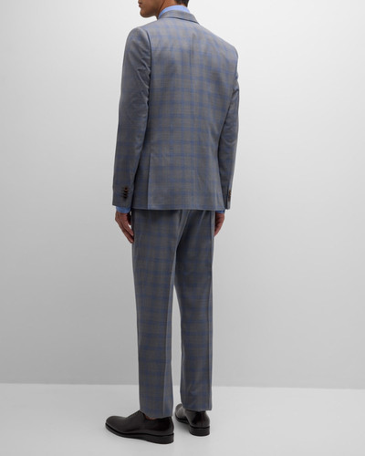 Paul Smith Men's Tailored Fit Check Suit outlook