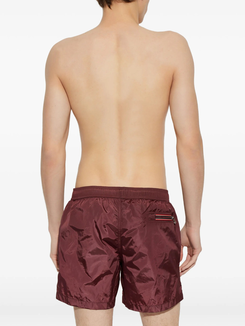 Moncler Drawstring Logo Patch Swim Shorts 4