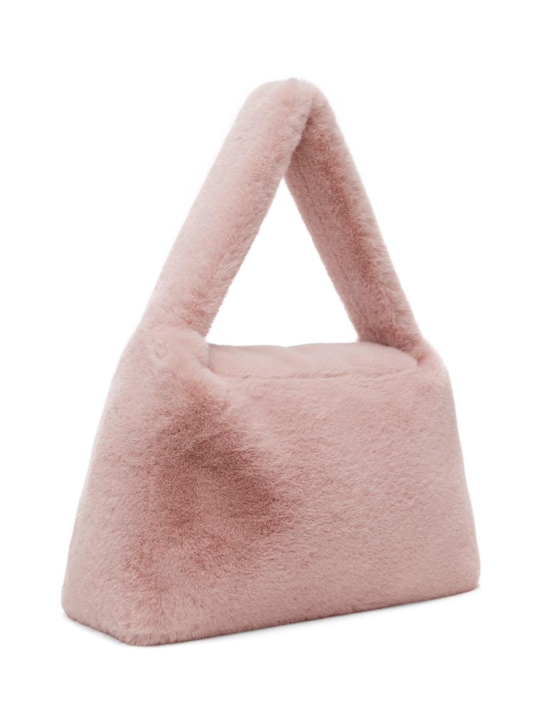 Pink Large-Size Flap & Logo Bag - 3