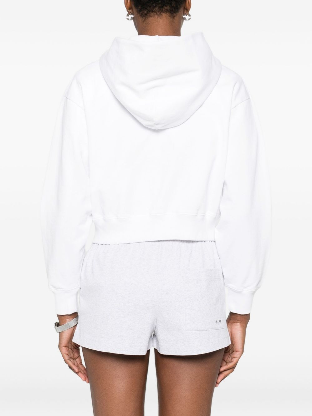 Homerun zip-up cropped hoodie - 4
