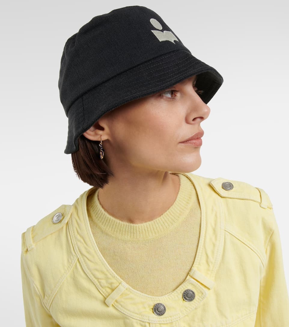 Haley denim bucket hat - 2