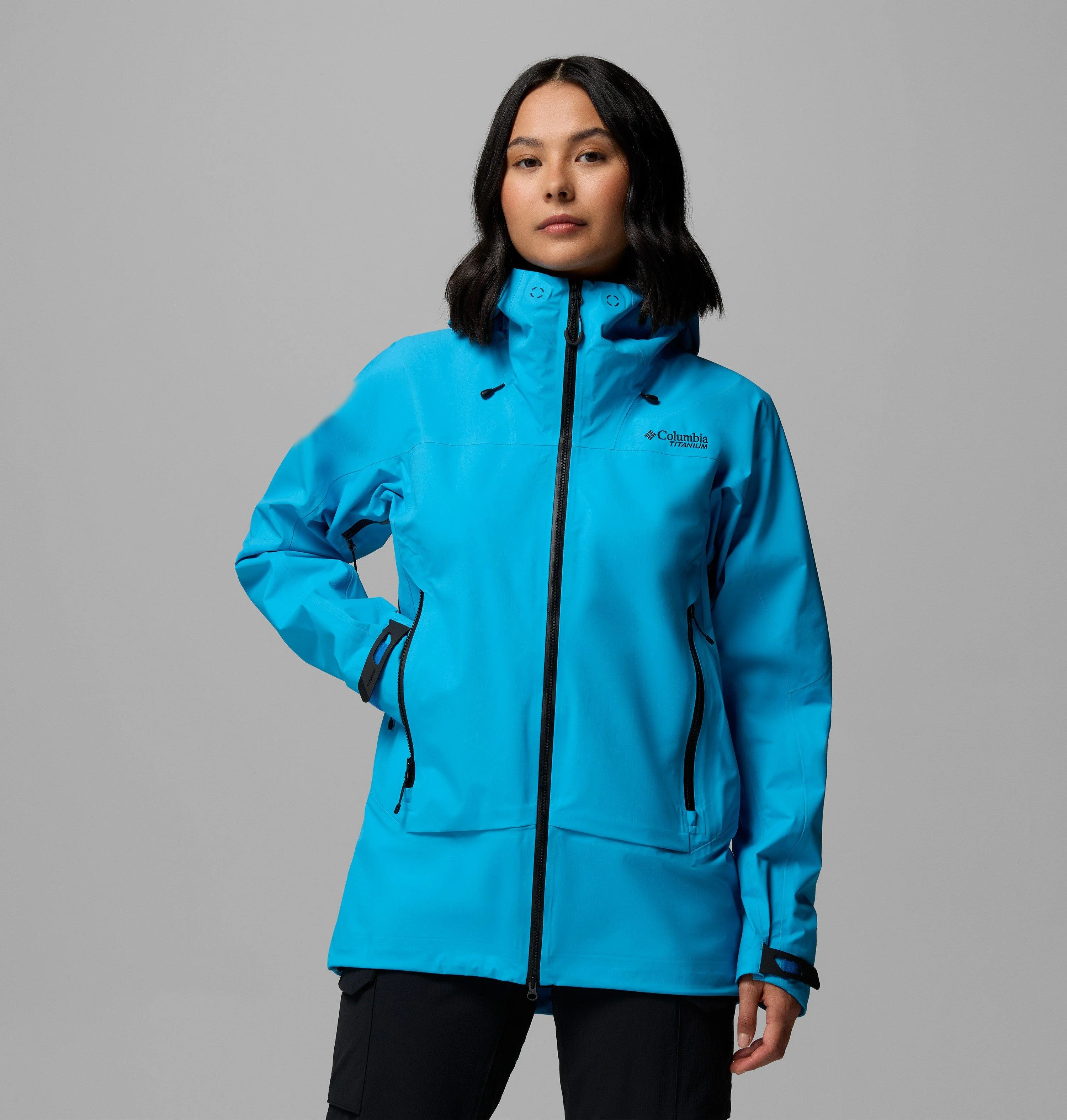 Women's Saudan Pro 3L Rain Shell - 1