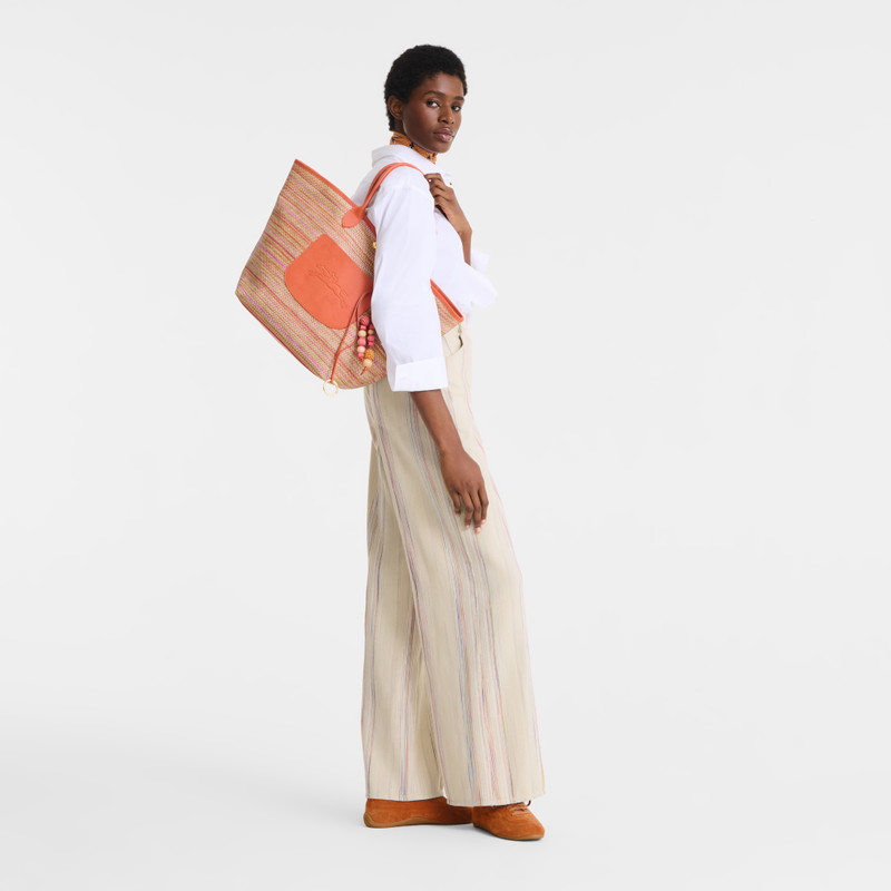 Longchamp Le Pliage Collection Basket bag Rainbow - Canvas outlook